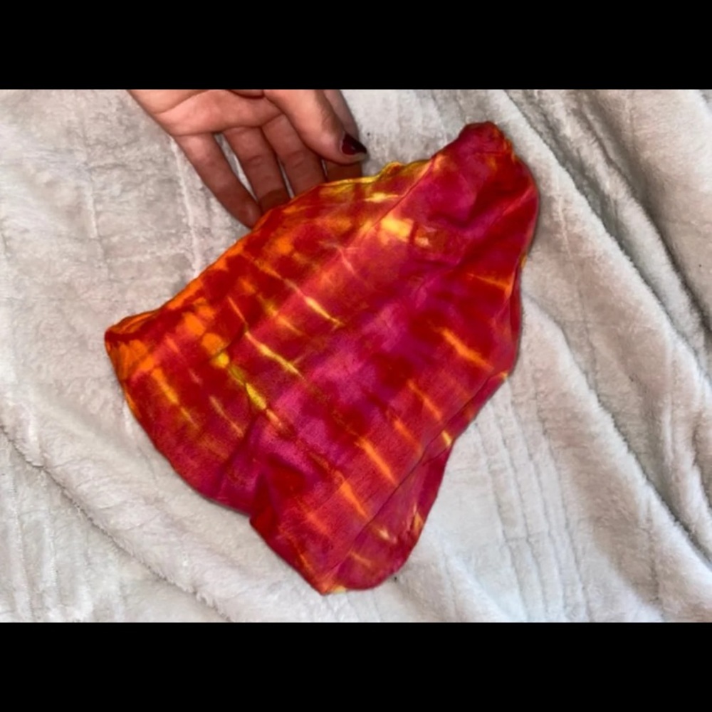 Tie dye boho headband